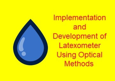 Implementation and Development of Latexometer Using Optical ...