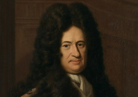 Gottfried Leibniz หนึ่งในสองของปราชญ์ผู้สร้างวิชาแคลคูลัส