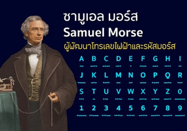 ซามูเอล มอร์ส ผู้พัฒนาโทรเลขไฟฟ้าและรหัสมอร์ส