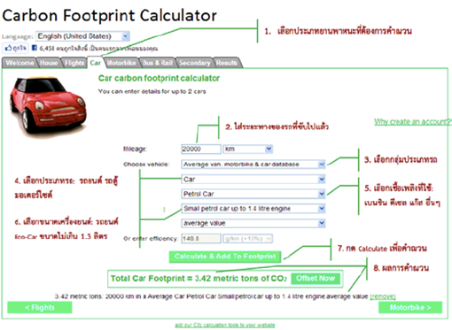 Carbon Footprint Calculator