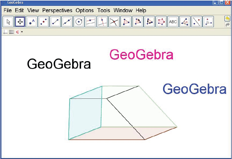 ภาพที่ 1 Geogebraprim