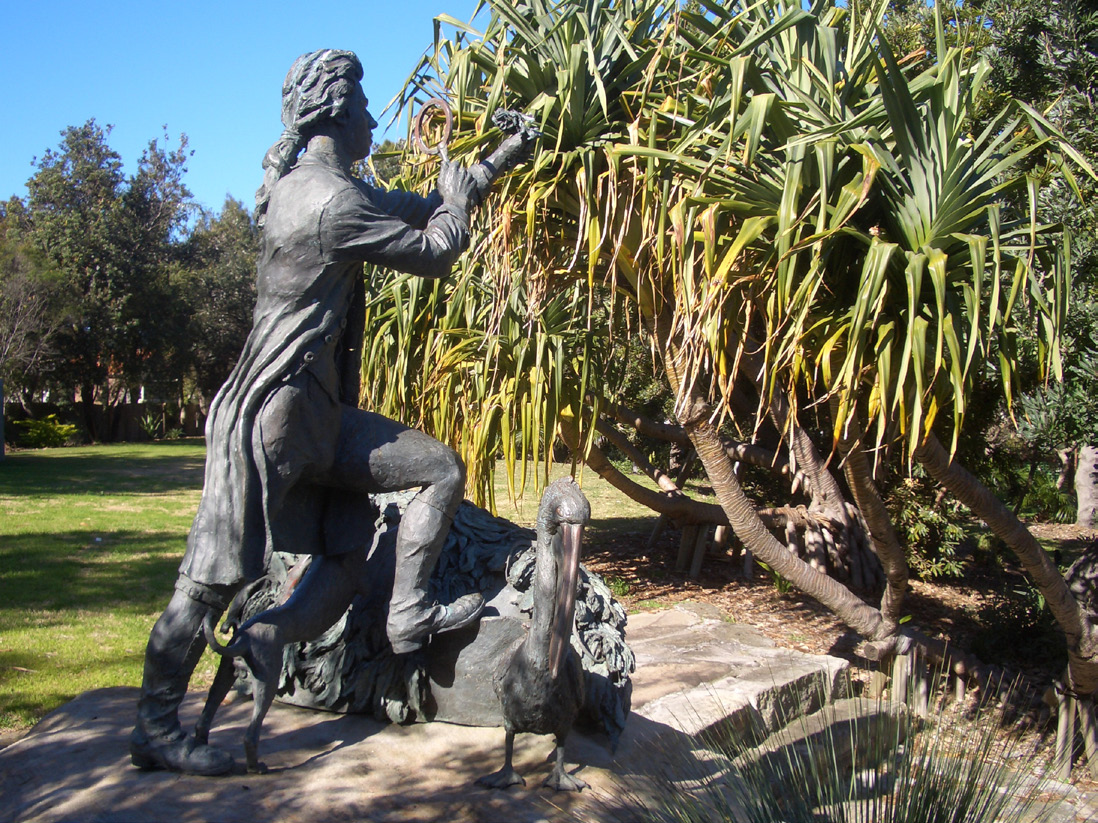 สวนพฤกษศาสตร์ Sir Joseph Banks ที่อ่าว Botany ออสเตรเลีย