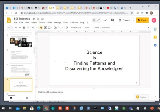 การถาม-ตอบระหว่างวิทยากรและผู้เข้าร่วมสัมมนาผ่านช่องทาง Chat และ Google Slide