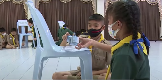 ผู้เรียนได้ลงมือปฏิบัติ มีการโยนลูกเต๋า