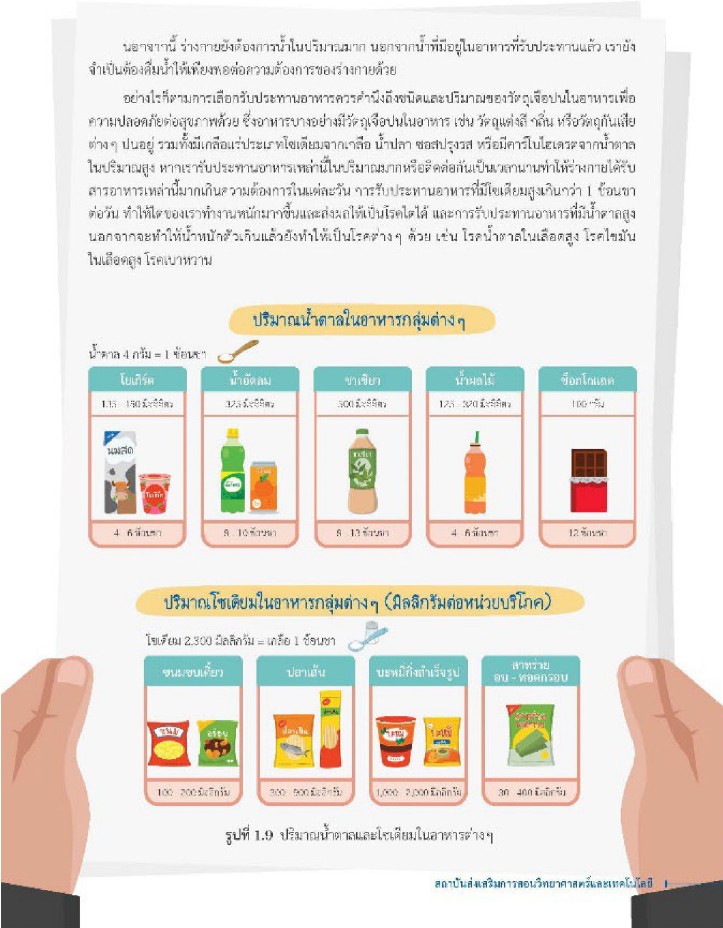 ใบความรู้เรื่องสารอาหาร พลังงาน และการรับประทานอาหาร 4