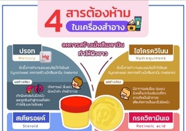 4 สารต้องห้ามในเครื่องสำอาง พารามิเตอร์รูปภาพ 1