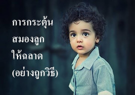 การกระตุ้นสมองลูกให้ฉลาด(อย่างถูกวิธี) รูปภาพ 1