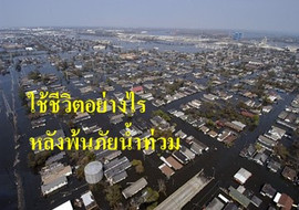 ใช้ชีวิตอย่างไรหลังพ้นภัยน้ำท่วม พารามิเตอร์รูปภาพ 1