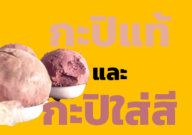 กะปิแท้และกะปิใส่สี พารามิเตอร์รูปภาพ 1