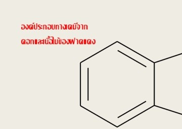 องค์ประกอบทางเคมีจากดอกและเนื้อไม้ของฝาดแดง พารามิเตอร์รูปภาพ 1