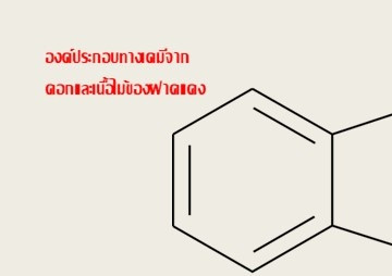 องค์ประกอบทางเคมีจากดอกและเนื้อไม้ของฝาดแดง รูปภาพ 1