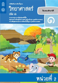 หนังสือเรียนรายวิชาพื้นฐานวิทยาศาสตร์ ชั้นประถมศึกษาปีที่ 1 เล่ม 1 หน่วยที่ 2