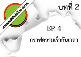 การสอนฟิสิกส์สไตล์ สสวท. บทที่ 2 การเคลื่อนที่แนวตรง Ep.4 ... พารามิเตอร์รูปภาพ 1