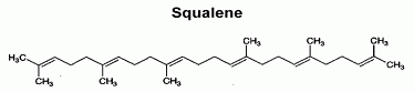 chemical structure of squalene