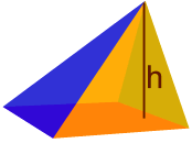 พีระมิดเอียง (Oblique pyramid)