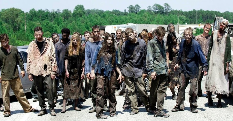 กองทัพซอมบี้ ใน TV- Series The Walking Dead 
